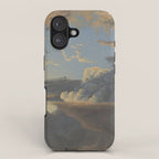 "Cloud Study" by Knud Baade, 1838 iPhone Case Gallery Image 1