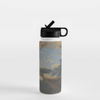 "Cloud Study" by Knud Baade, 1838 Water Bottle Gallery Image 1