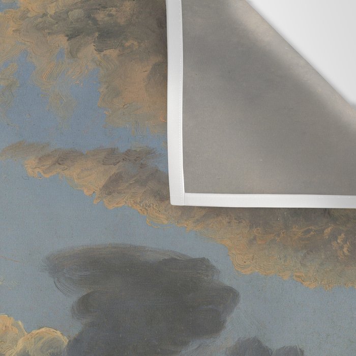 "Cloud Study" by Knud Baade, 1838 Wall Tapestry Gallery Image 3