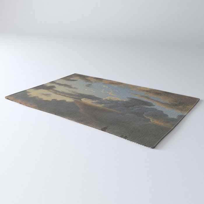 "Cloud Study" by Knud Baade, 1838 Rug Gallery Image 3