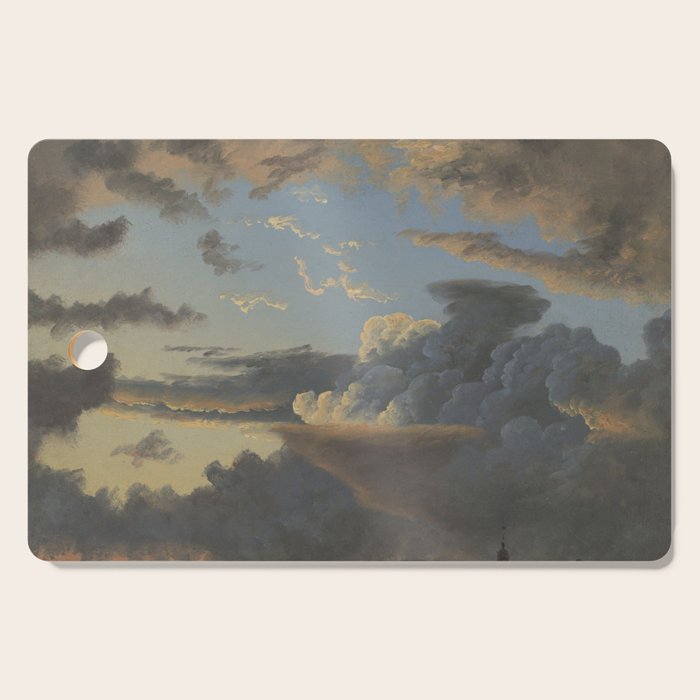 "Cloud Study" by Knud Baade, 1838 Cutting Board Gallery Image 1