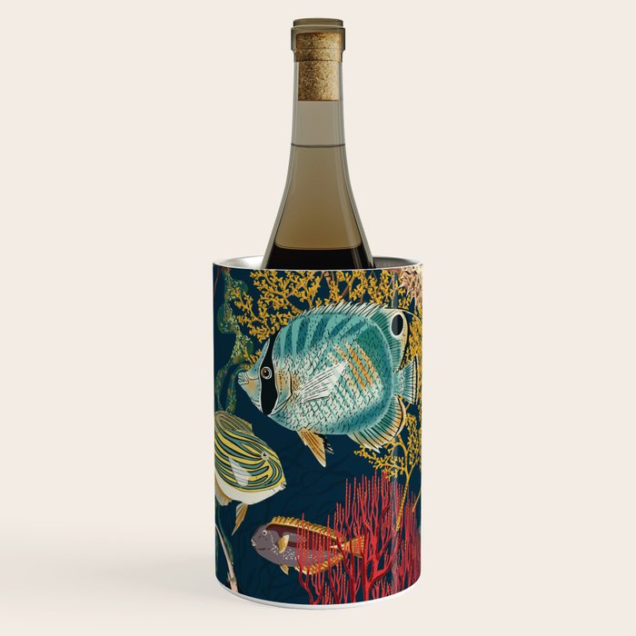 coral reef deep silence Wine Chiller Gallery Image 1