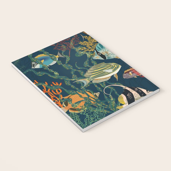 coral reef deep silence Notebook Gallery Image 3