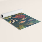 coral reef deep silence Yoga Mat Gallery Image 2