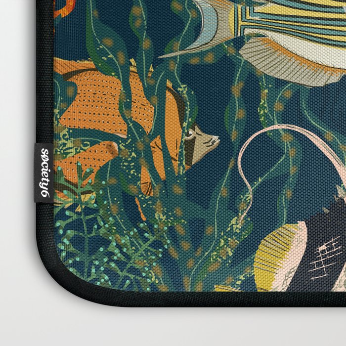 coral reef deep silence Laptop Sleeve Gallery Image 3