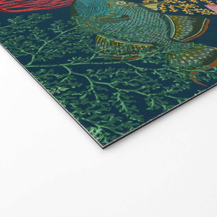 coral reef deep silence Welcome Mat Gallery Image 2