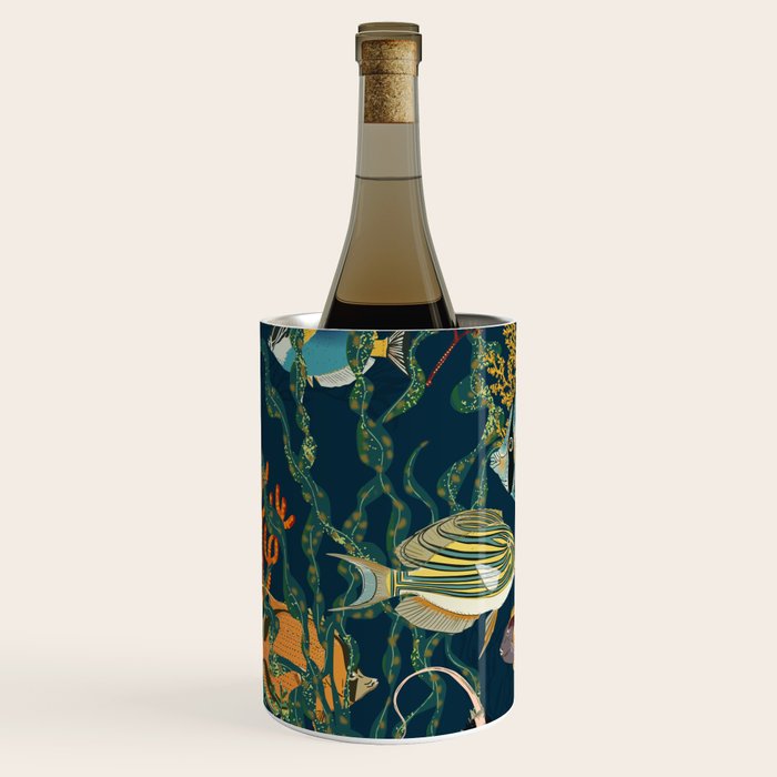 coral reef deep silence Wine Chiller Gallery Image 2