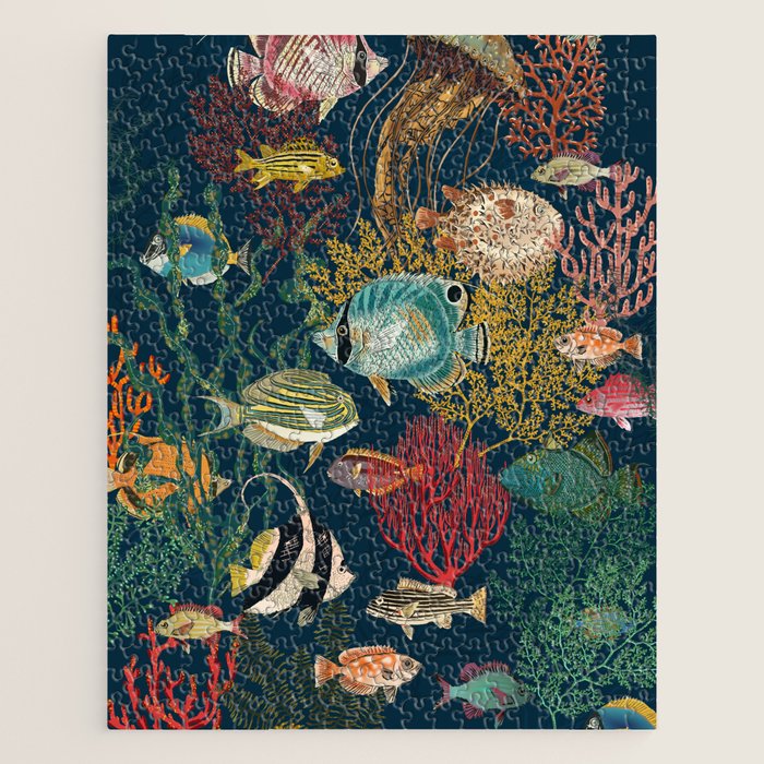 coral reef deep silence Jigsaw Puzzle