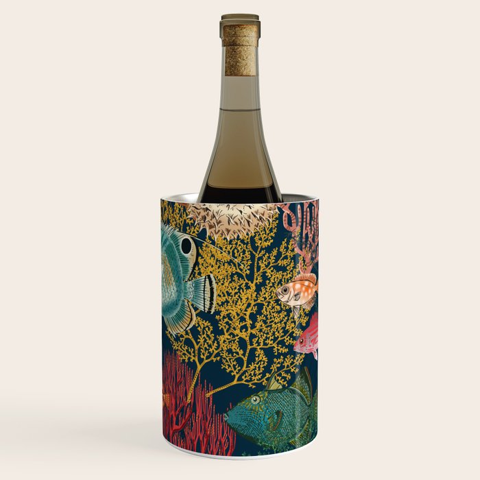 coral reef deep silence Wine Chiller Gallery Image 3