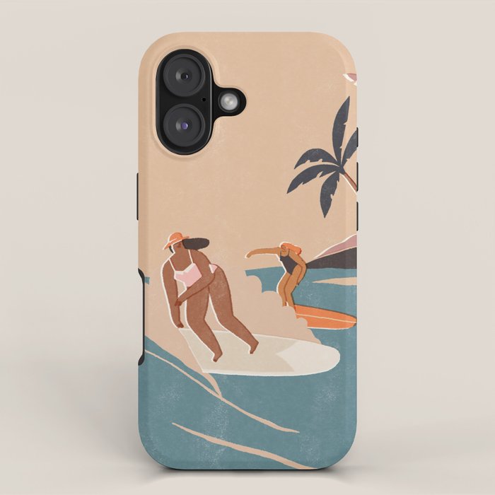 Sun kissed babes iPhone Case Gallery Image 1