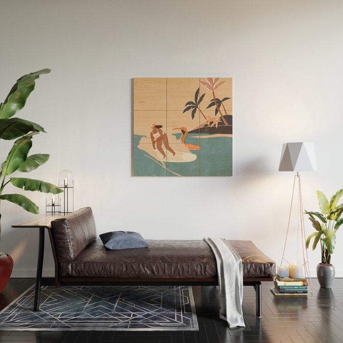 Sun kissed babes Wood Wall Art Gallery Image 2