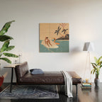Sun kissed babes Wood Wall Art Gallery Image 2