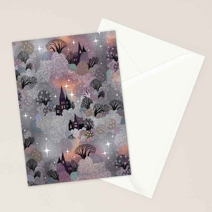 The Sleepy Village Stationery Card Gallery Image 2