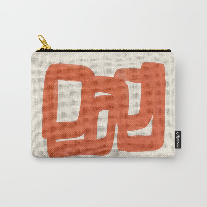 Orange Tank  Carry All Pouch Gallery Image 1