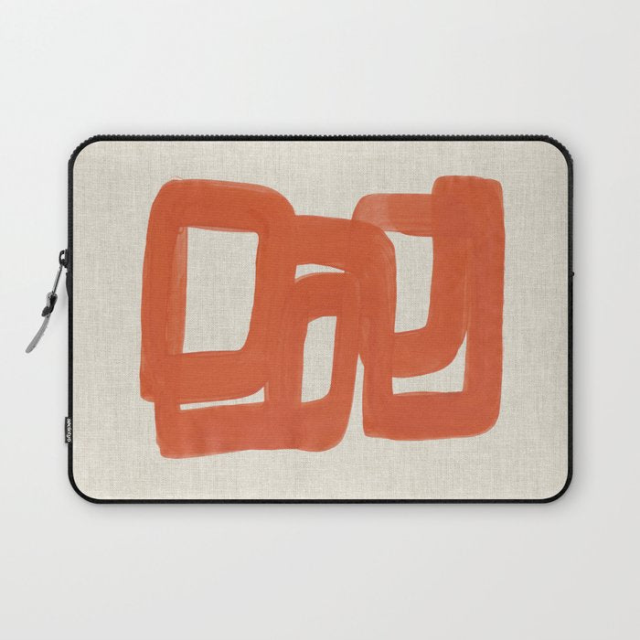 Orange Tank  Laptop Sleeve Gallery Image 1