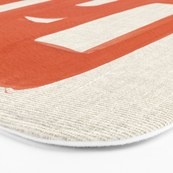Orange Tank  Bath Mat Gallery Image 3