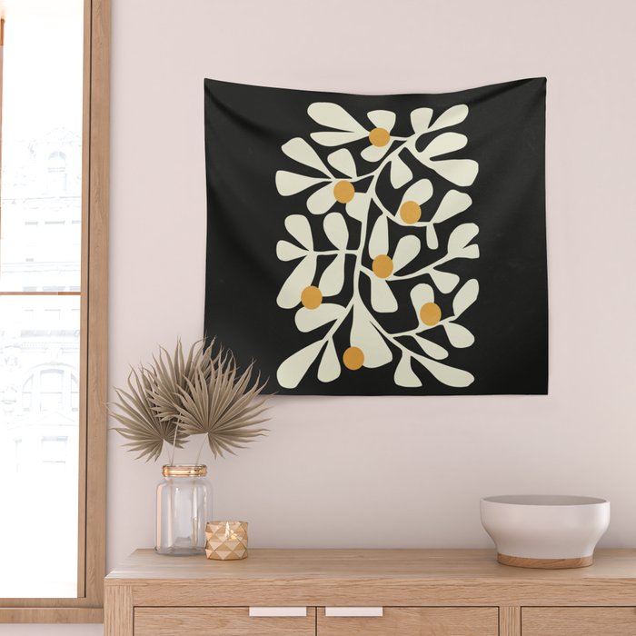 Summer Bloom: Matisse Night Edition Wall Tapestry Gallery Image 2