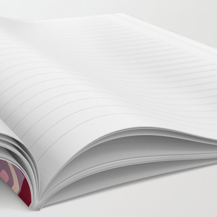 Psychedelic Eye Melt - Pink & Bronze Notebook Gallery Image 2
