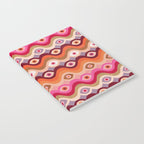 Psychedelic Eye Melt - Pink & Bronze Notebook Gallery Image 2