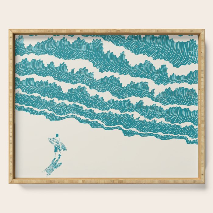 To the sea Serving Tray Gallery Image 1