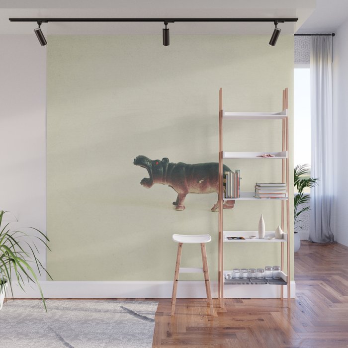 Hungry Hippo Wall Mural Gallery Image 1