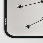 Virgo Zodiac Star Constellation Line Art White Laptop Sleeve Gallery Image 3