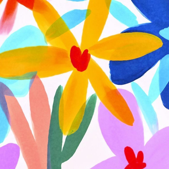 Playful Petals Mid Century Bold Groovy Flower Garden  Coffee Mug Gallery Image 2