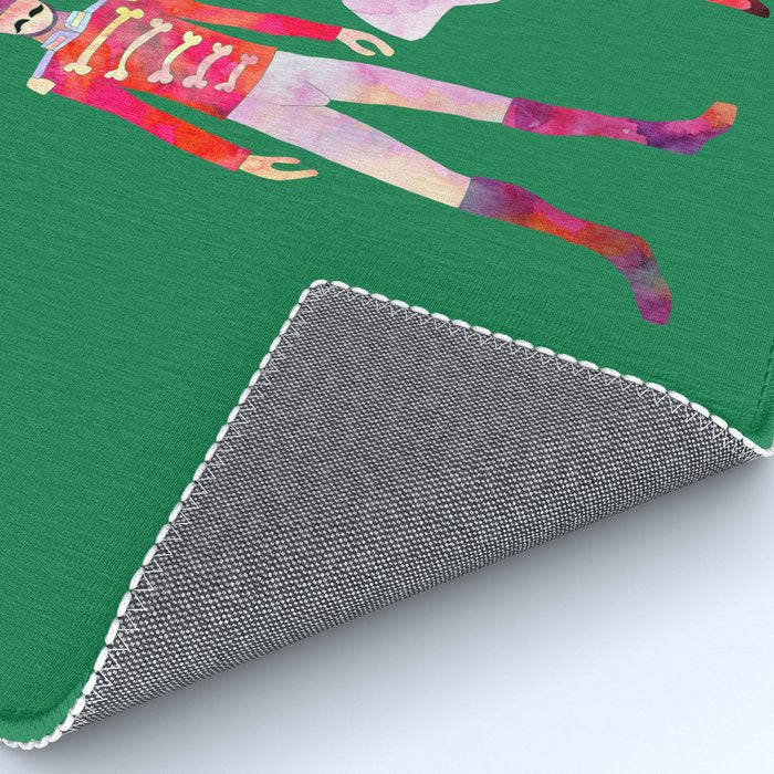 Nutcracker Ballet - Candy Cane Green Rug Gallery Image 4