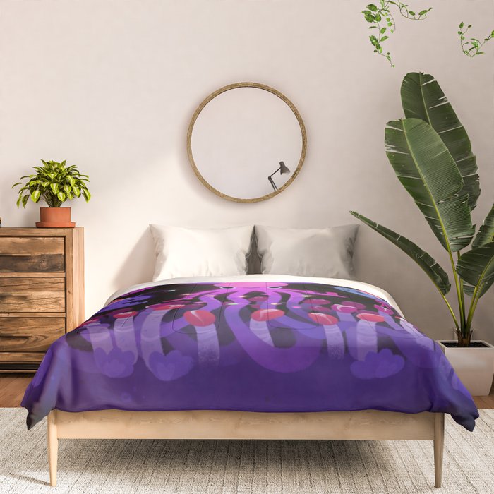 Christmas in the deep sea Comforter Gallery Image 3
