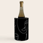Faces in Dark Wine Chiller Gallery Image 3