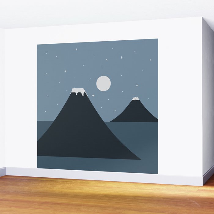 Cat Landscape 44 Wall Mural Gallery Image 2