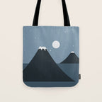 Cat Landscape 44 Tote Bag Gallery Image 1