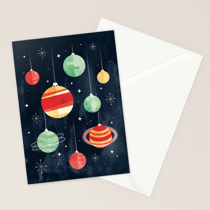 Joy to the Universe Stationery Card Gallery Image 2