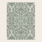 Vintage Green Spirals Poster Gallery Image 4