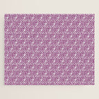 dahlia: purple floral pattern Jigsaw Puzzle Gallery Image 1