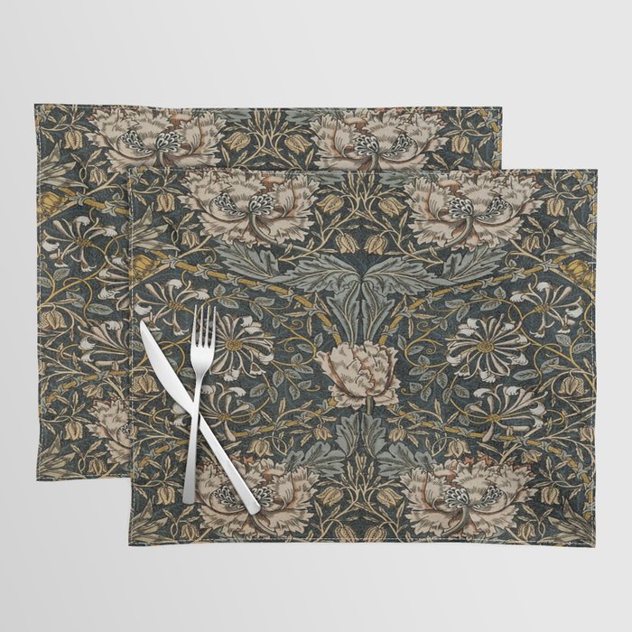 William Morris floral, honeysucklea Placemat Gallery Image 1