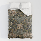 William Morris floral, honeysucklea Comforter Gallery Image 6
