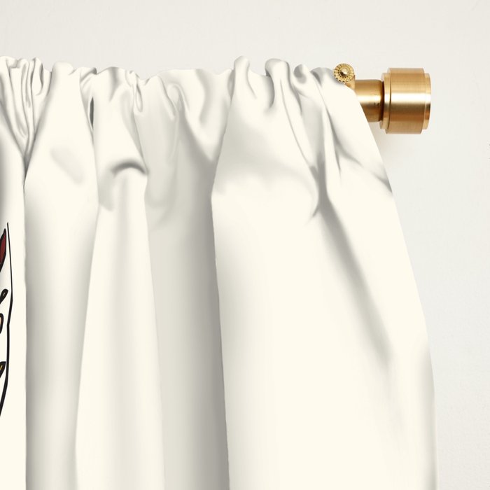 Floral Phases of the Moon Window Curtain Gallery Image 2