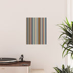 Nordic Stripes Vertical Pattern Poster Gallery Image 2