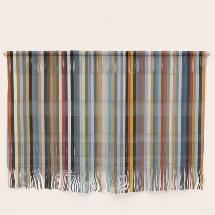 Nordic Stripes Vertical Pattern Wall Hanging Gallery Image 1