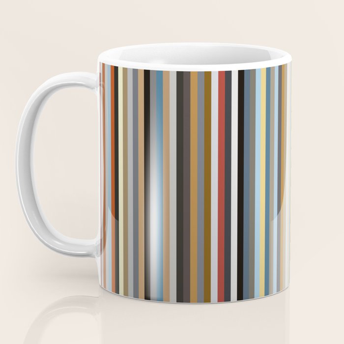 Nordic Stripes Vertical Pattern Coffee Mug Gallery Image 3