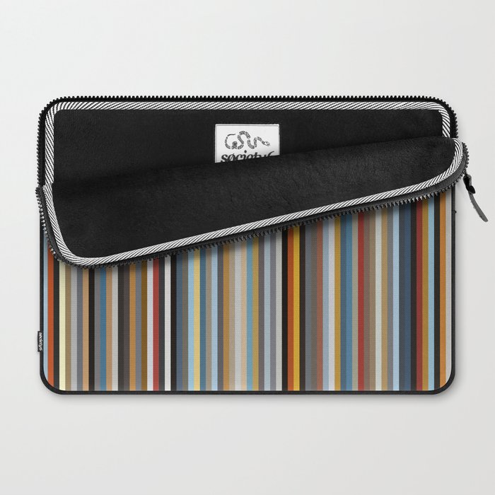 Nordic Stripes Vertical Pattern Laptop Sleeve Gallery Image 2