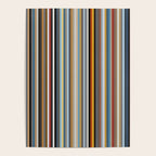Nordic Stripes Vertical Pattern Poster Gallery Image 4