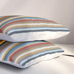 Nordic Stripes Vertical Pattern Pillow Sham Gallery Image 3