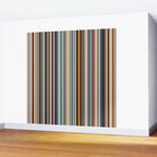 Nordic Stripes Vertical Pattern Wall Mural Gallery Image 2