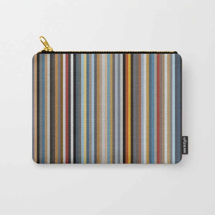 Nordic Stripes Vertical Pattern Carry All Pouch Gallery Image 1