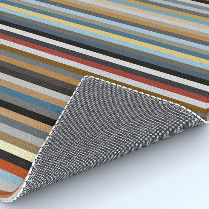 Nordic Stripes Vertical Pattern Rug Gallery Image 4