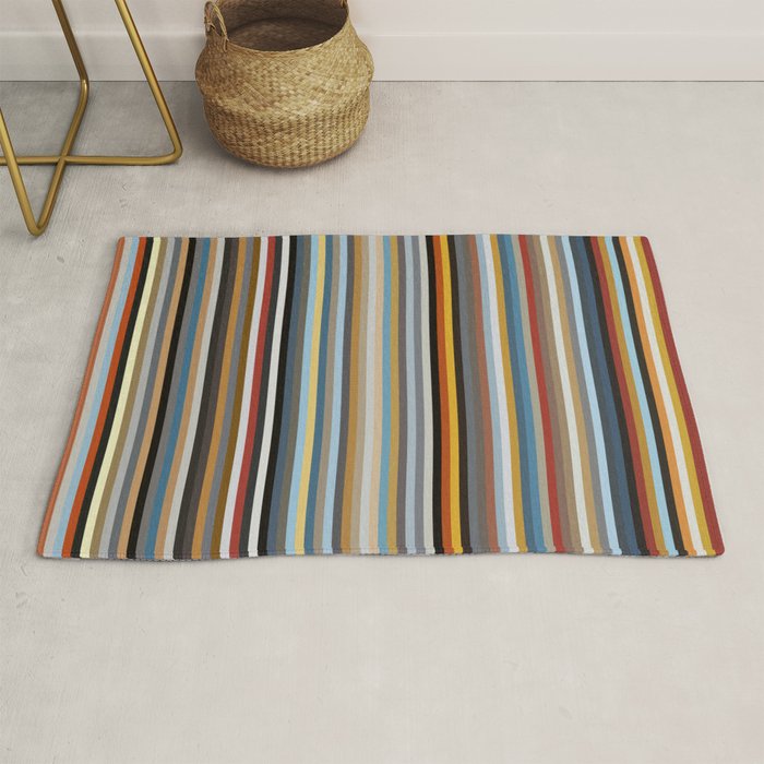 Nordic Stripes Vertical Pattern Rug Gallery Image 1