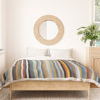 Nordic Stripes Vertical Pattern Duvet Cover Gallery Image 3