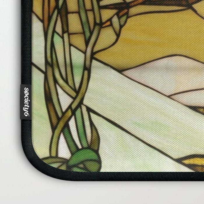 Louis Comfort Tiffany - Decorative stained glass 6. Laptop Sleeve Gallery Image 3